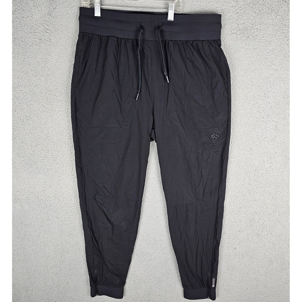 Rudis Joggers Mens XL Black Wrestling Training Pants Wrestlers Cuff Athletic